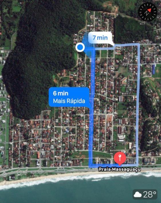 Casa Na Praia Massaguacu - קרגואטטובה מראה חיצוני תמונה